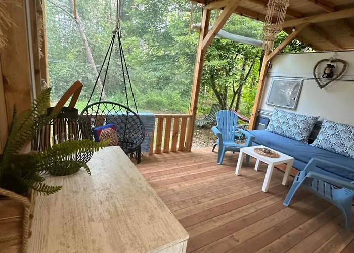 каравана синята маймуна плаж градина # Rv Blue Monkey On The *